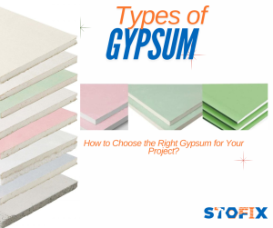 types of gypsum