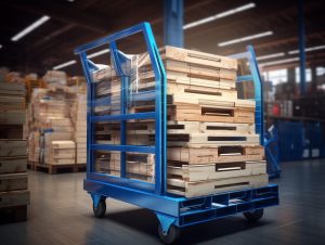 Trolleys and Storage Bins
