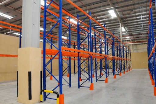 Work Completed: Single Deep Pallet Rack for Optimal Storage