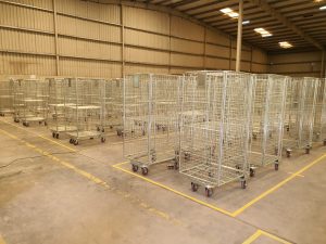 platform warehouse trolley